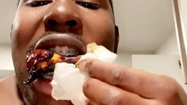 Man Burns His Tongue While Tasting Chicken Wings
