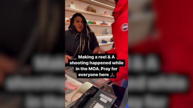 Moment shoppers flee for safety as gunfire rings out in Mall of America, leaving one dead