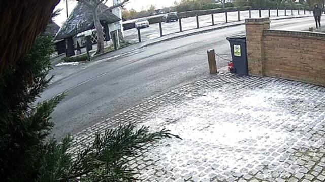 Christmas present left for binmen stolen