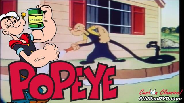 POPEYE THE SAILOR MAN: Insect to Injury (1956) (Remastered) (HD 1080p) | Jack Mercer