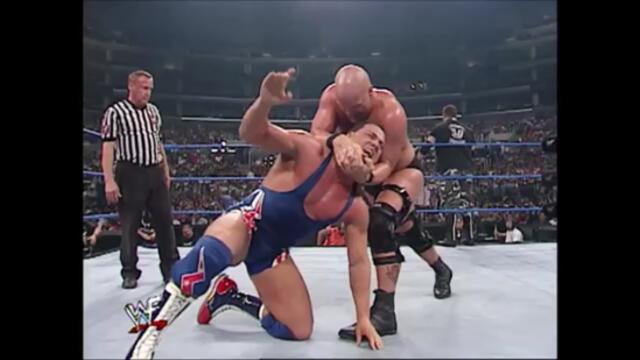 Kurt Angle & The Hardy Boyz vs. Steve Austin & The Dudley Boyz ended in a no contest in a Six Man Tag Team Elimination Match