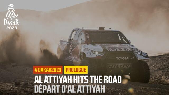 Al Attiyah hits the road / Départ d’Al Attiyah - Prologue - #DAKAR2023