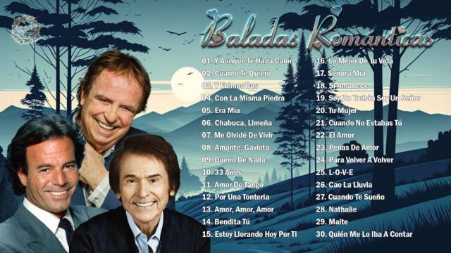 DYANGO, JULIO IGLESIAS, RAPHAEL SUS MÁS HERMOSA CANCIONES - 30 GRANDES ÉXITOS
