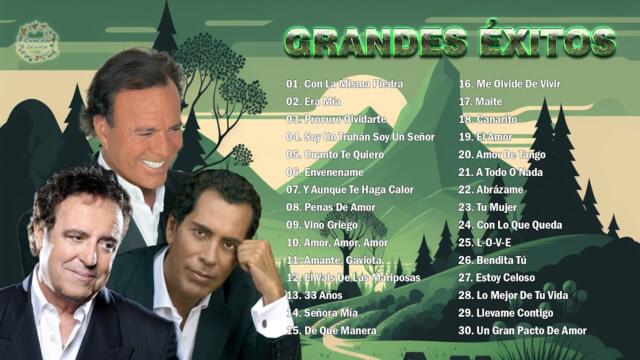 BALADAS ROMÁNTICAS DEL AYER VIEJITAS DEL RECUERDO - JULIO IGLESIAS, JOSÉ VELEZ, DYANGO