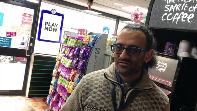 Man cheats death by “three seconds” after a 70ft sinkhole appeared in front of his home