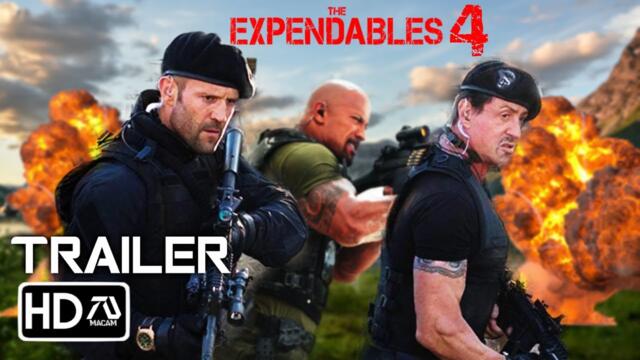 THE EXPENDABLES 4 Final Trailer (2023) Dwayne Johnson, Sylvester Stallone,Keanu Reeves (Fan Made)