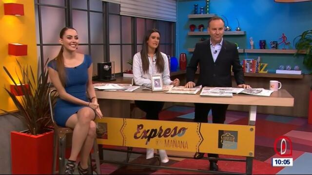 Ana Luisa Ganuza Blue Dress