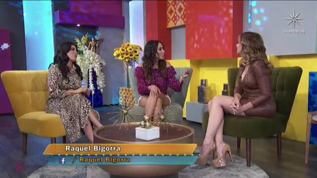 Cynthia Urías Blue Short Ximena Cordoba Blue Dress Raquel Bigorra Brown Leather Dress
