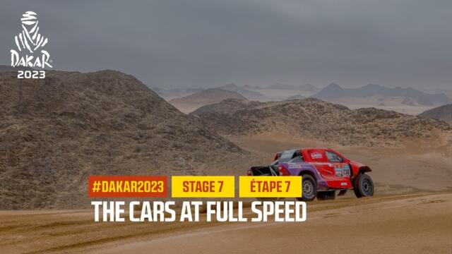 The cars at full speed - Étape 7 / Stage 7 - #Dakar2023