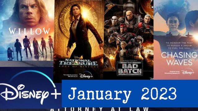 What's New on Disney+ in January 2023