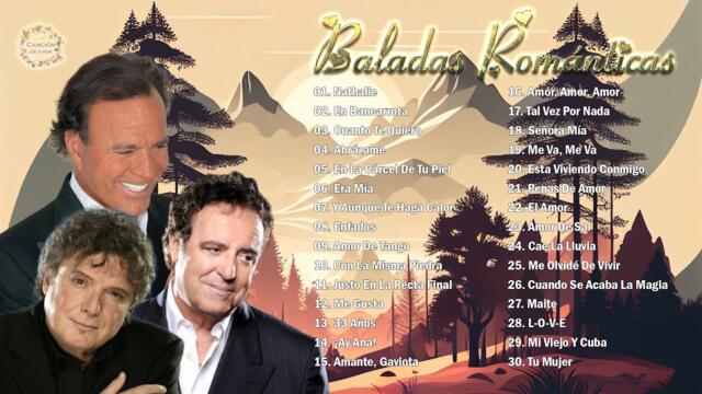 UNA CANCIÓN DE AMOR ROMÁNTICA UNA VEZ PARA RECORDAR DE BRAULIO GARCÍA, DYANGO, JULIO IGLESIAS