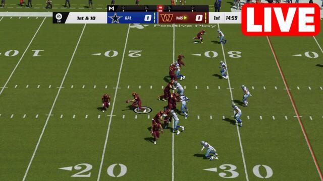 NFL LIVE🔴 Dallas Cowboys vs Washington Commanders | Week 18 NFL Full Game - 8th January 2023 NFL23