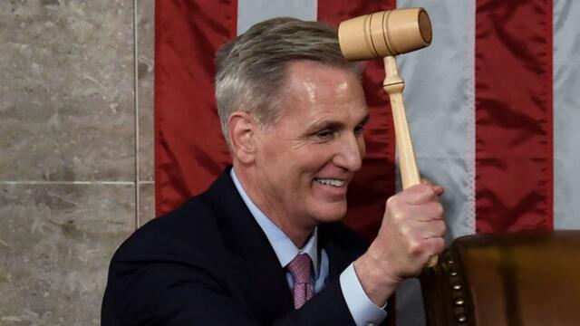 After 15 Tries Republicans Elect Kevin McCarthy As Speaker Of The House