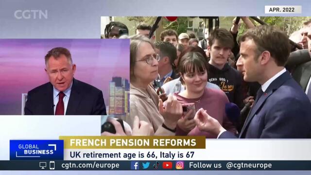 'The French system is based on workers of today paying for pensioners of today'