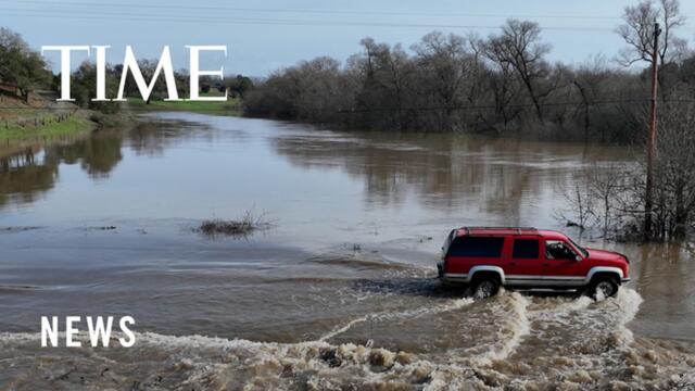 Storm Hits California, Causing Floods and Mudslides