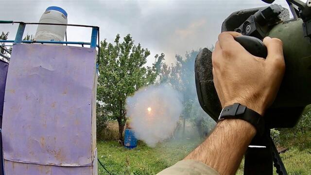 GoPro of Foreign Fighter Destroying Russian BMP