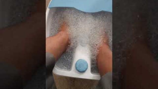 Using the Visiq Bubble Foot Massager