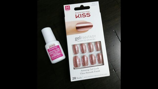 KISS press on nails application and review