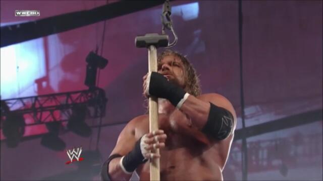 WWE Трите Хикса срещу Кевин Неш мач със чук и стълби (БГ Аудио)