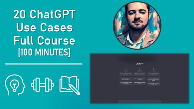 How to Use AI | 20 ChatGPT Use Cases Full Course [100 min]