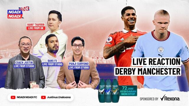 REXONA X NGADI NGADI FC : DERBY MANCHESTER LIVE FROM OLD TRAFFORD STADIUM