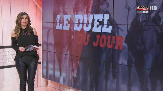 Amelie Bitoun French Presenter Leather Pants 1.3.2017