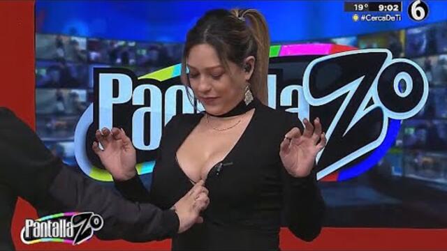 Ivan Fematt "La Mole" le mete el dedo a Nataly Gomez.