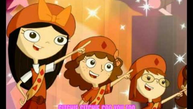 Phineas and Ferv Gitchee Gitchee Goo with lyrics