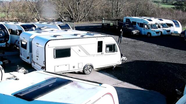 CCTV: Caravan stolen from Wakefield dealership