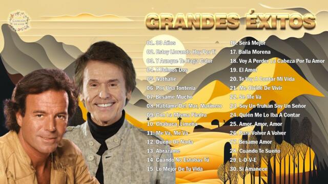 Viejitas Pero Bonitas Romantica Mix 2023 - Lo Mejor Julio Iglesias y Raphael