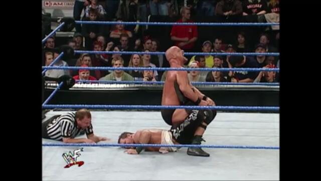 Steve Austin vs Chris Benoit WWF World Heavyweight Title Match Main Event (SD 31.05.2001)