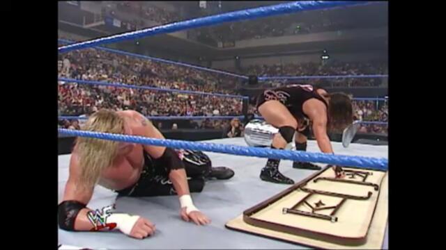 Test vs Rhyno WWF Hardcore Title Match