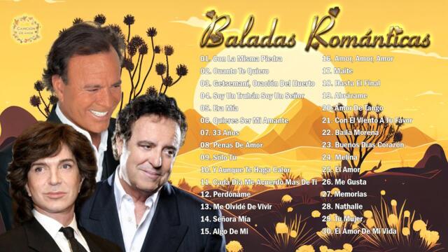 Viejitas Pero Bonitas Romanticas En Español - Julio Iglesias, Dyango, Camilo Sesto