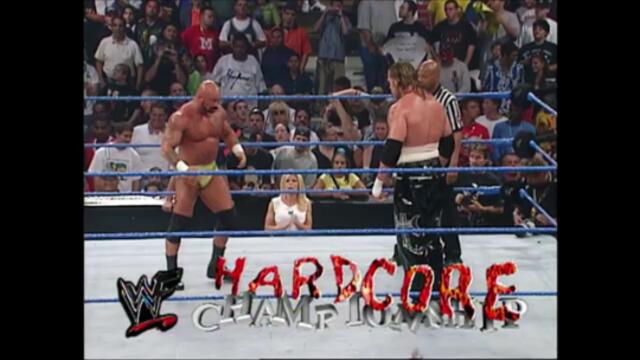 Test vs Perry Saturn WWF Hardcore Title Match