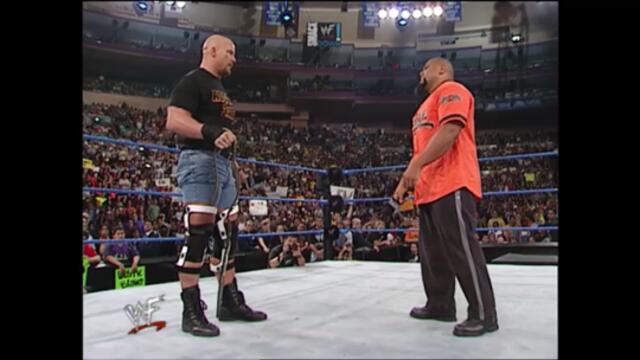 Stone Cold Steve Austin is confronted by Tazz Main Event (SD 28.06.2001)