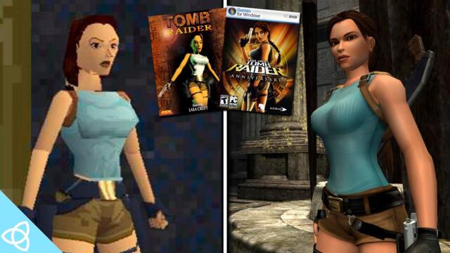 Tomb Raider (1996 Original) vs. Tomb Raider: Anniversary (2007 Remake) | Side by Side