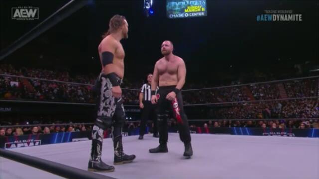 AEW Jon Moxley vs Hangman Page Dynamite (2023.01.11)