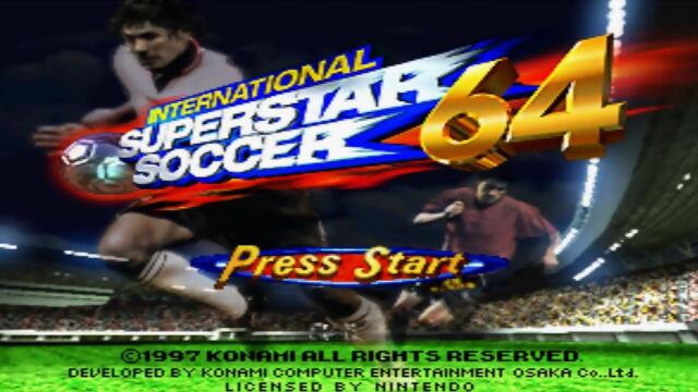 Nintendo 64 Longplay - International Superstar Soccer 64