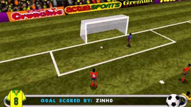 Actua Soccer (a.k.a. VR Soccer '96) (Gremlin) (MS-DOS) [1995] [PC Longplay]