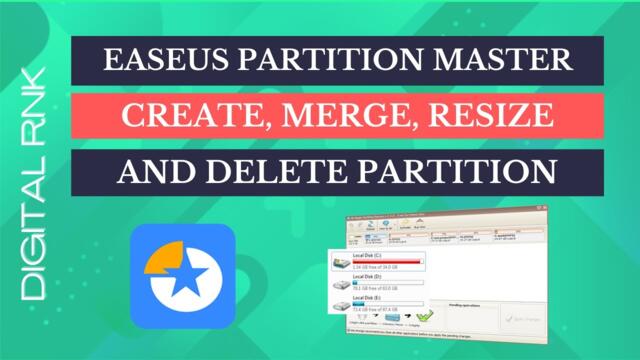 EaseUS Partition Master - Resize Create Merge & Delete 2022