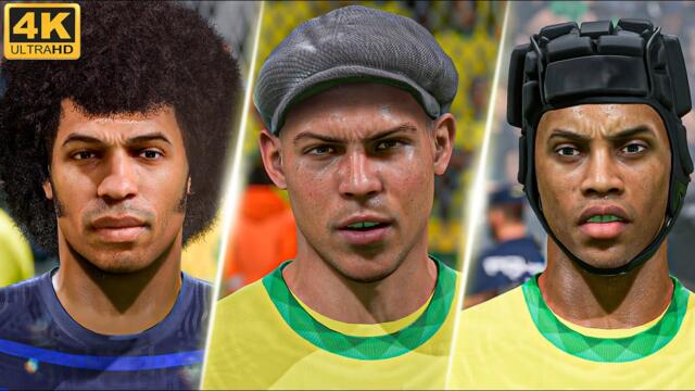FIFA 23 ALL 100 ICON FACES in 4K - Jairzinho, Ronaldo, Zidane, Ronaldinho, etc.