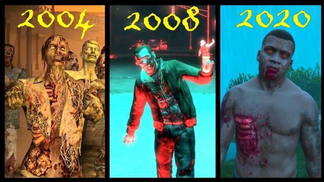 HALLOWEEN SPECIAL: Zombie Apocalypse in GTA Games! (2001 - 2020)
