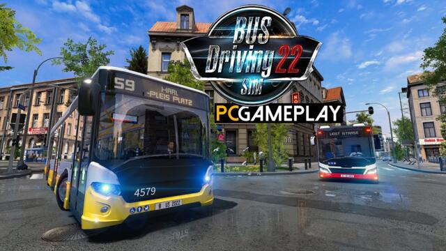 Bus Driving Sim 22 Gameplay (PC)