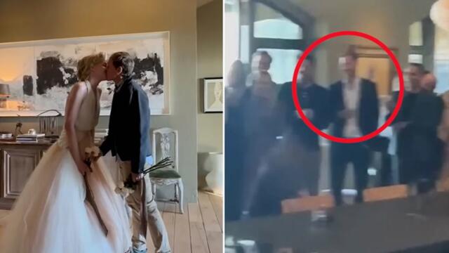 Harry and Meghan among star-studded guests at Ellen DeGeneres’s wedding vow renewal