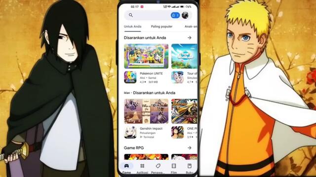 CARA BERMAIN GAME NARUTO NINJA STORM 4 DI HP ANDROID