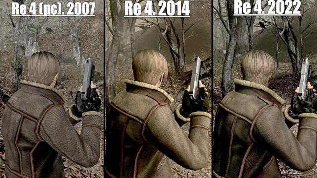 RE4 Original 2007 Vs RE4 Ultimate HD Edition Vs Resident Evil 4 - HD Project | Comparison