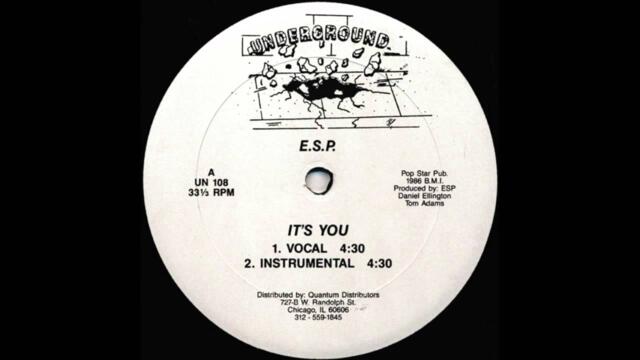E.S.P. - It's You (Vocal) (1986)