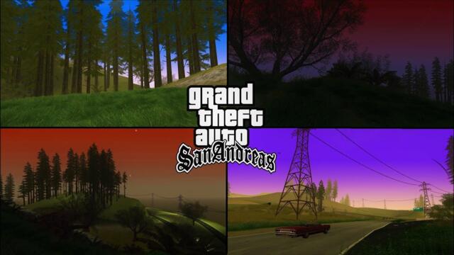 GTA San Andreas - Insanity Vegetation Pack | HD Trees And Grass | 2021 Low End PC