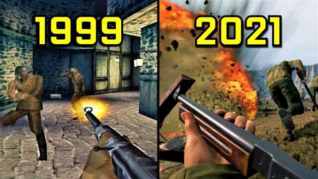 Evolution of Medal of Honor Games 1999-2021