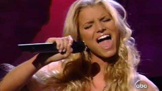 Jessica Simpson - With You (Live @ American Music Awards 2004) (2004/11/14) SVCD